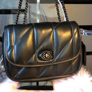 Coach Quilted Pillow Madison Shoulder Bag